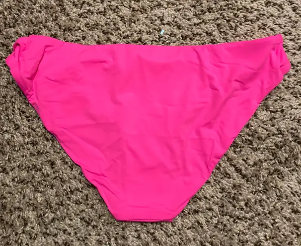 NWT bright pink Bikini Bottom Size M