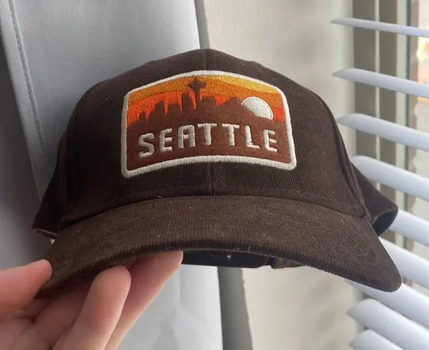 Seattle Corduroy Trucker Hat Brown