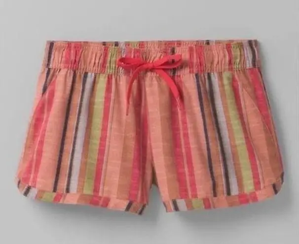 prAna  Mariya Short multicolor striped women’s size large