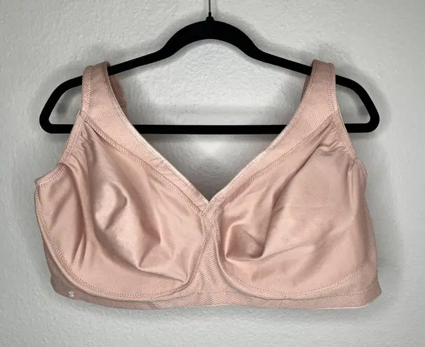 Glamorise Womens MagicLift Seamless Sports Bra 48D Moisture Wicking Size undefined