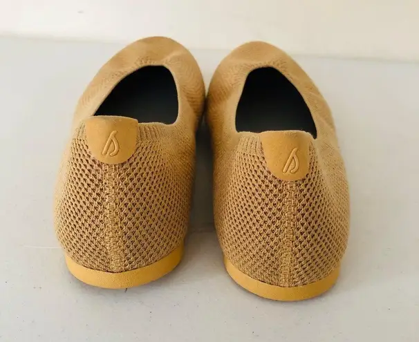 Allbirds Women's Tree Breezer Point in Forage Tan Ballet Flats Women's Size 11