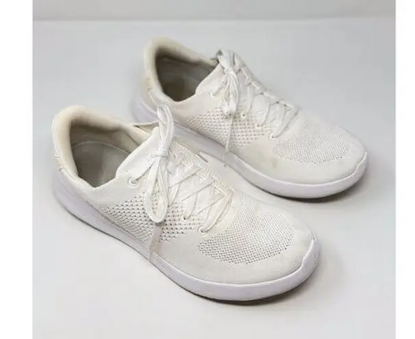 Kizik Adult Shoes White Athletic Low Top Sneakers Trainer Mens 11.5 Womens 13