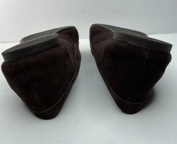 Fergalicious FERGIE “Brio Too” Brown Suede Ballet Flats