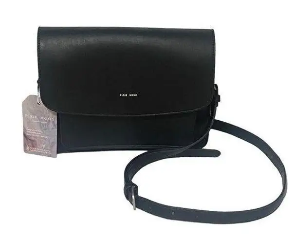 Pixie Mood  Black Zoe Crossbody Vegan Faux Leather Bag Purse