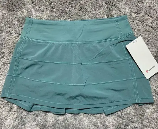 Lululemon NWT  Pace Rival Skirt *Tidewater Teal