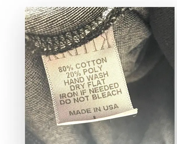 Y2K: new Kritik Nola Terry Juicy Zipper Kangaroo Pocket Hoodie Black L Size L