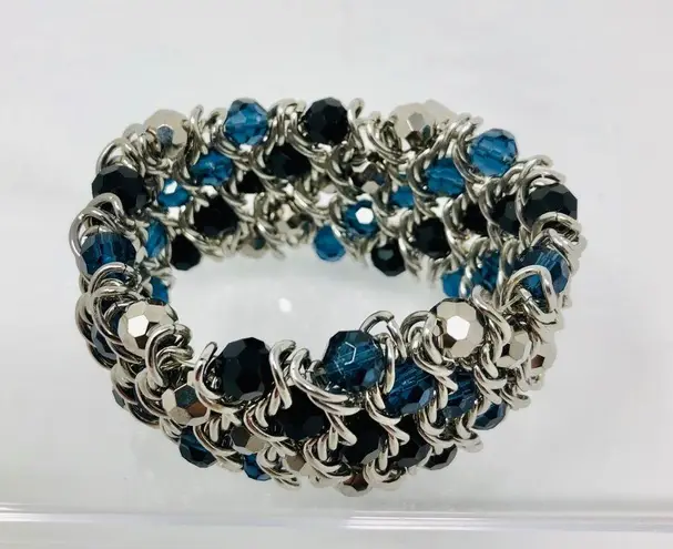 Cookie Lee  bracelet, genuine crystals, one size fits most