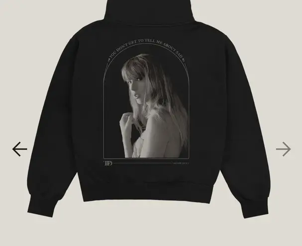 Taylor Swift TTPD hoodie