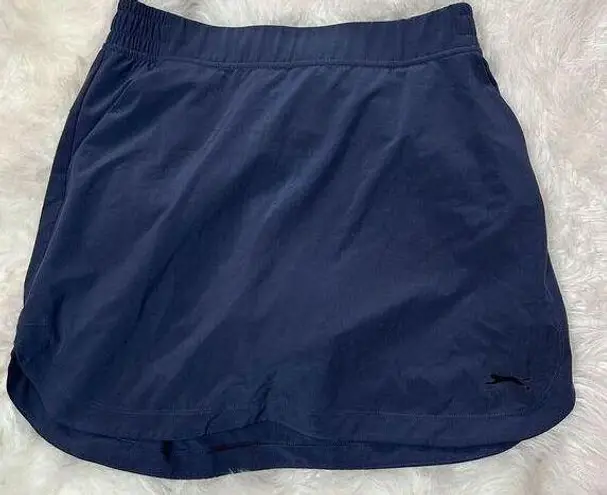 Slazenger Womens Hydro-Dri  Tech Nave Blue Golf Skort Size Small