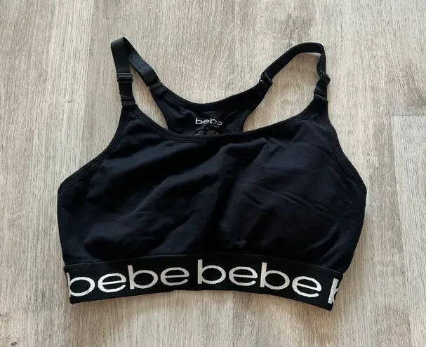 Bebe padded racerback sports bra