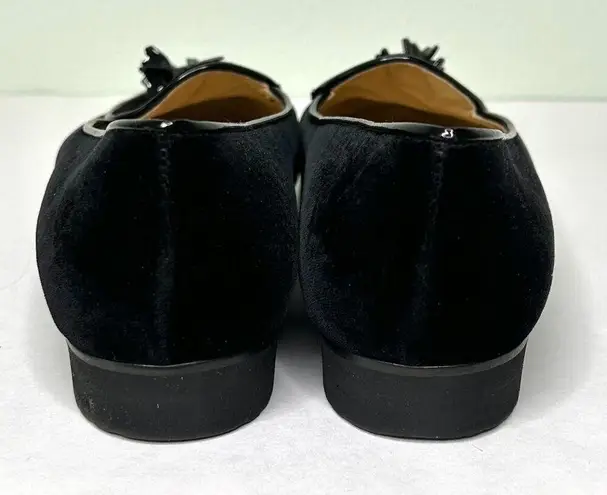 Bottega Veneta Velvet Tassel Loafers Black Size 39 8.5