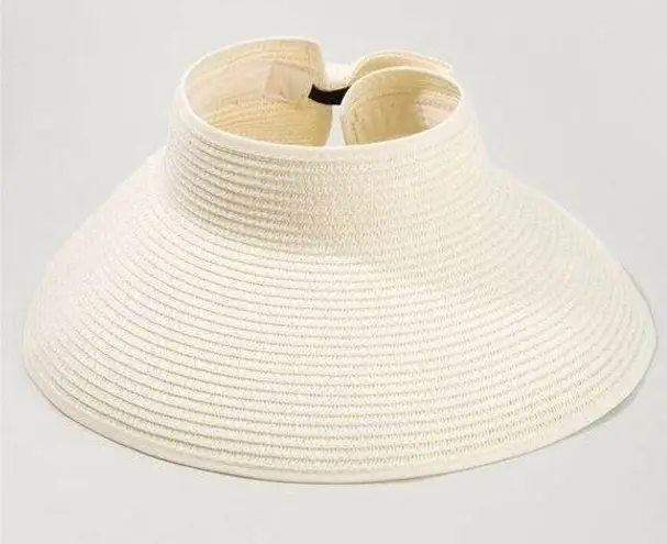 Bow Decor Straw Hat