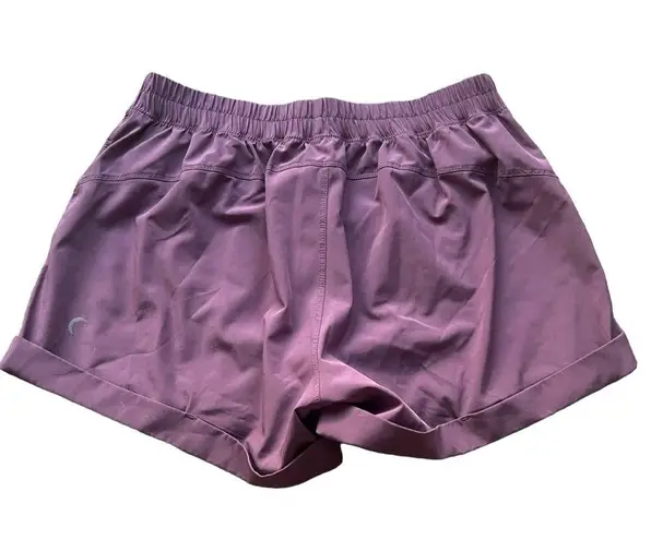 Zyia  Active Lavender Summer Shorts Cuffed Women’s Athletic Running Lined Small