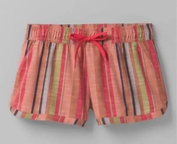 prAna  Mariya Short multicolor striped women’s size large