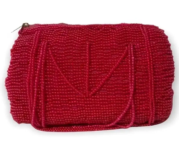 Y2K Barbie beaded purse crossbody vintage