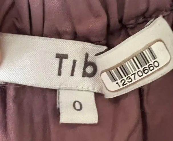 Tibi Dusty Plum Halter Top