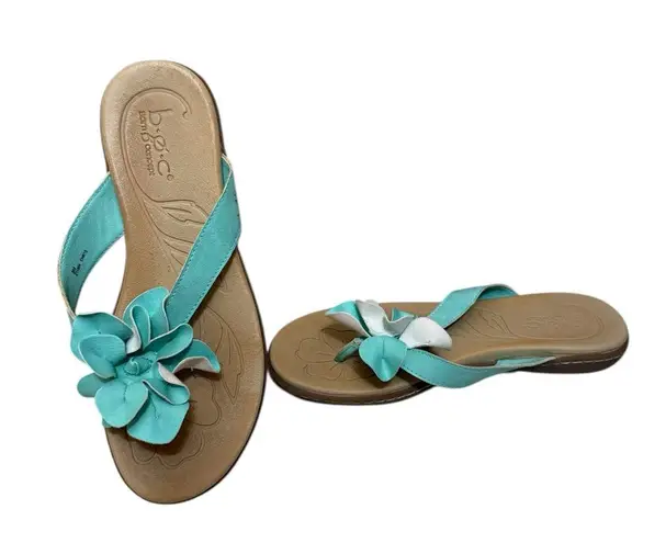 Born concept BOC Born Concepts | Aqua and Tan Floral Sandals