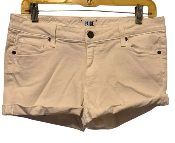 Paige  Jimmy Jimmy White‎ Denim Shorts as is - Image 1