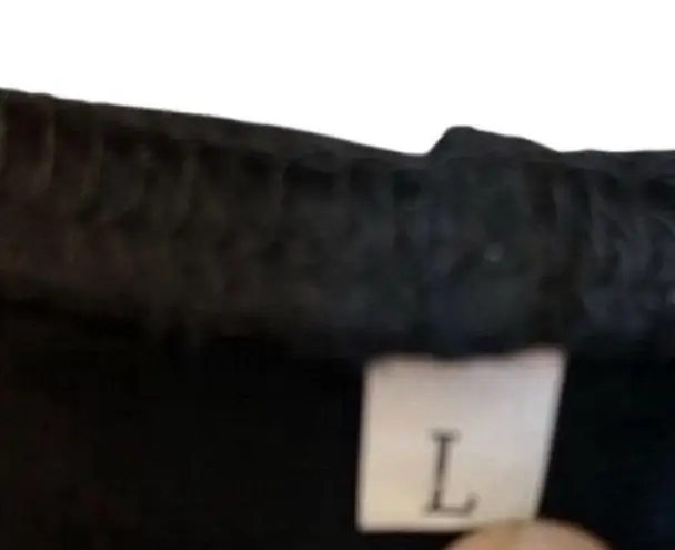 Faith Over Fear Black Unisex Hoodie Large Inspirational Christian Pullover