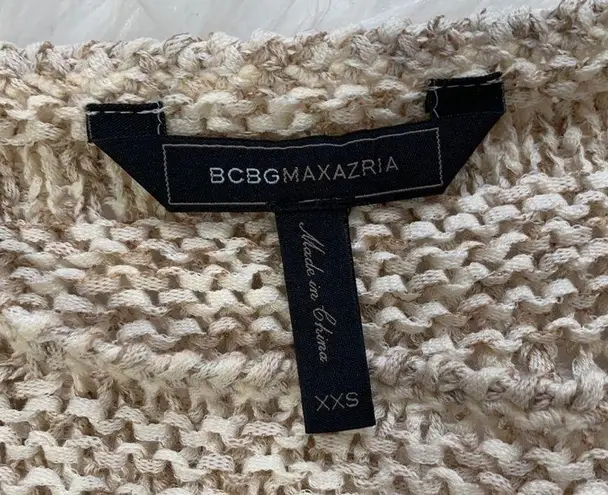 BCBGMAXAZRIA  Mixed Stitch Sweater Size XXS