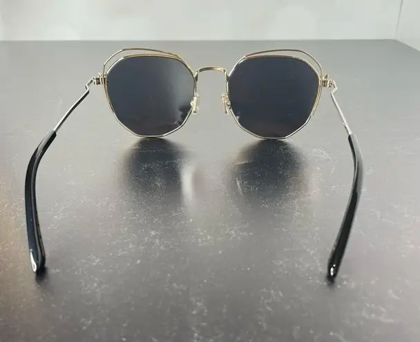 Jimmy Choo FRANNY/S J5G/IR Oval Gold Full Rim Sunglasses Women’s Sz 54-19-150