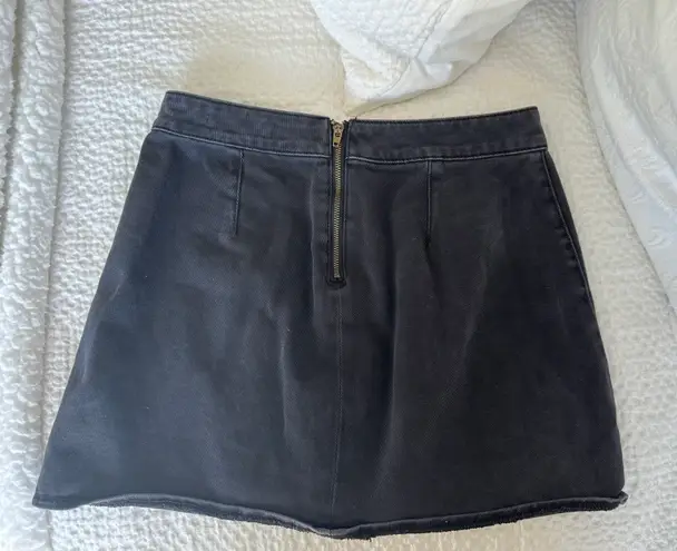 PacSun Black  Denim Skirt