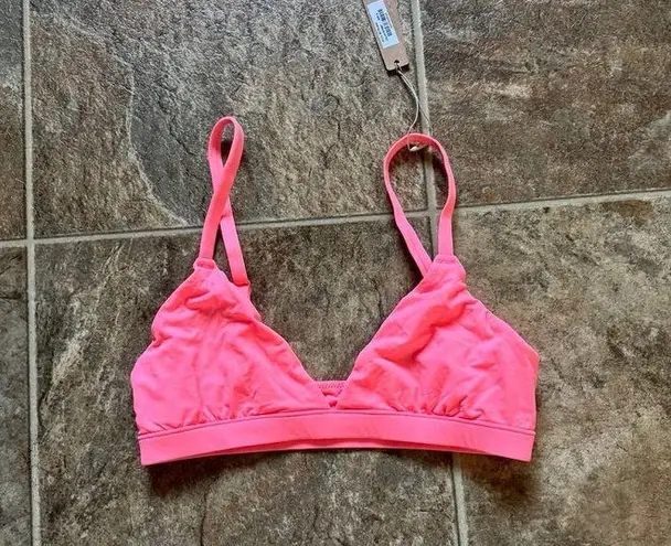 SKIMS Fits Everybody Triangle Bralette Sorbet Small