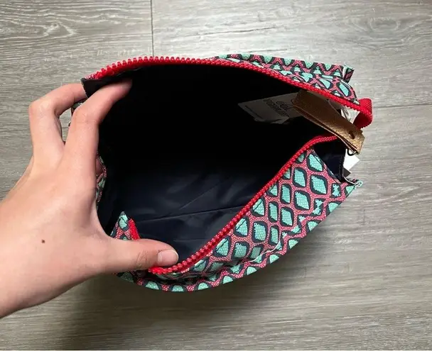 Snoopy woodstock peanuts woven hippie mini foldable pouch bag Tan