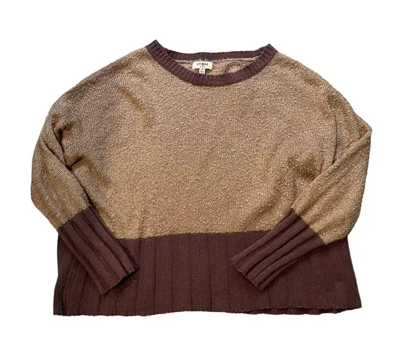 Umgee  Oversized Drop Sleeve Textured Knit Sweater