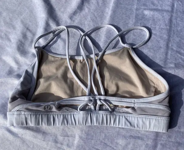 Lululemon white sports bra