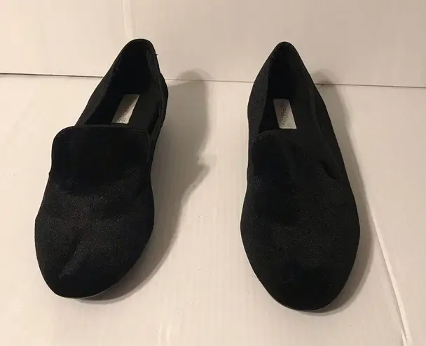 Caslon Black velvet slip on shoes women’s size 8.5