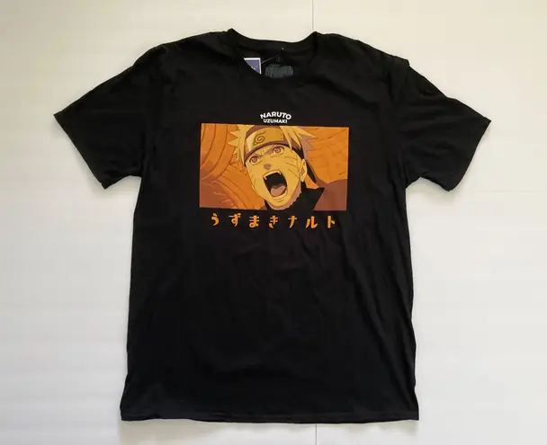 Naruto Shippuden Short Sleeve T-shirt Size L