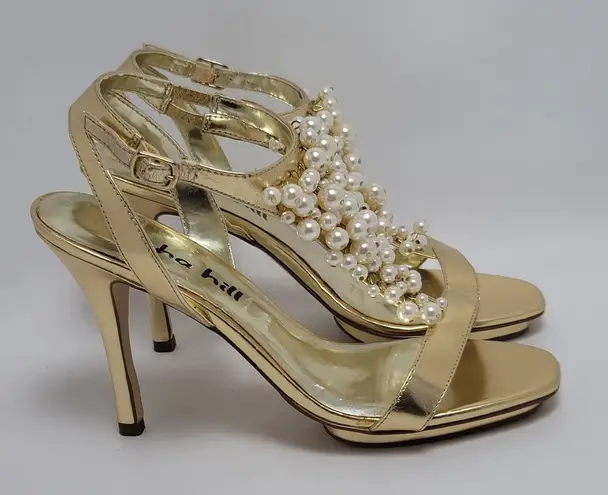 Alisha Hill Heels Cluster Faux Pearl T