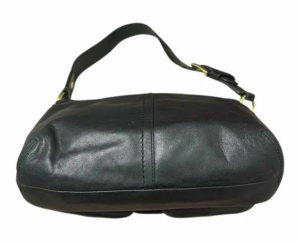 Coach #F11842 Vintage Soho Black Buckle Flap Shoulder Bag Coach #F11842 Vintage Soho Black Buckle Flap Shoulder Bag