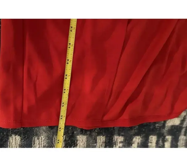 Lulus Lulu’s Red Sheath Midi Dress Slit Size Small Spaghetti Straps Style#BD90285L NEW