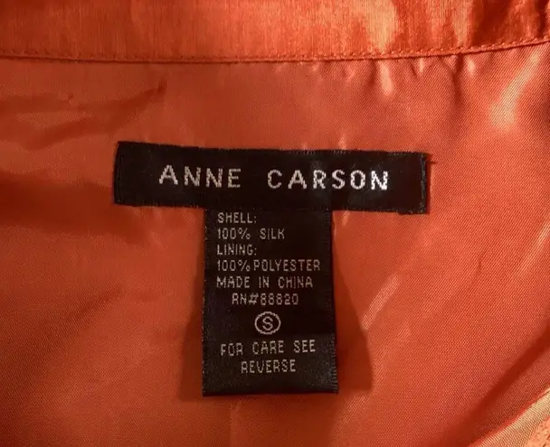 Anne Carson Pure Silk Dress & Blouse Set