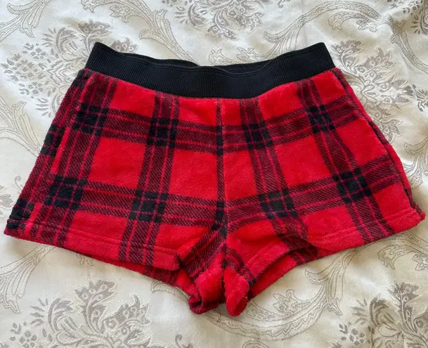 PINK - Victoria's Secret Pink Plaid Pajama Shorts 