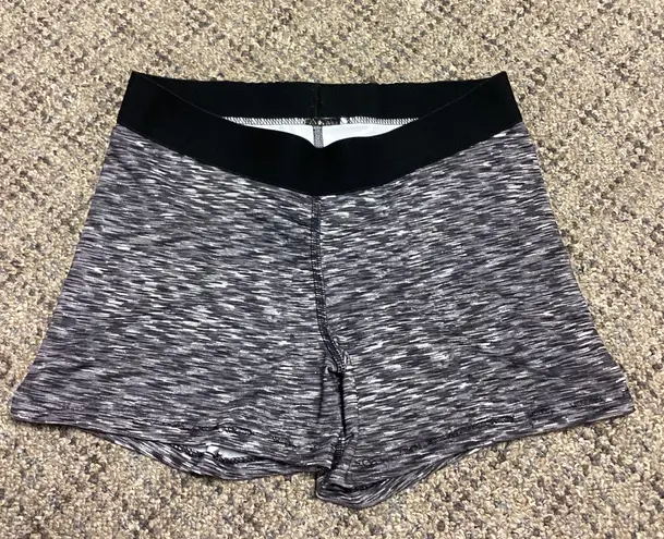 Black White Spandex Shorts Size Juniors Small
