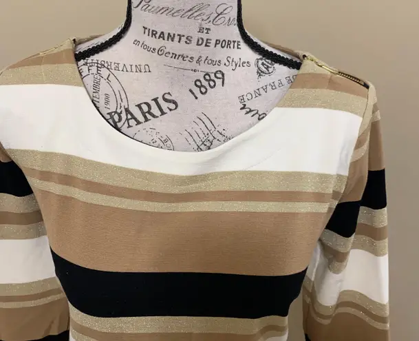 Cato Stripe Sweater Dress Size Large