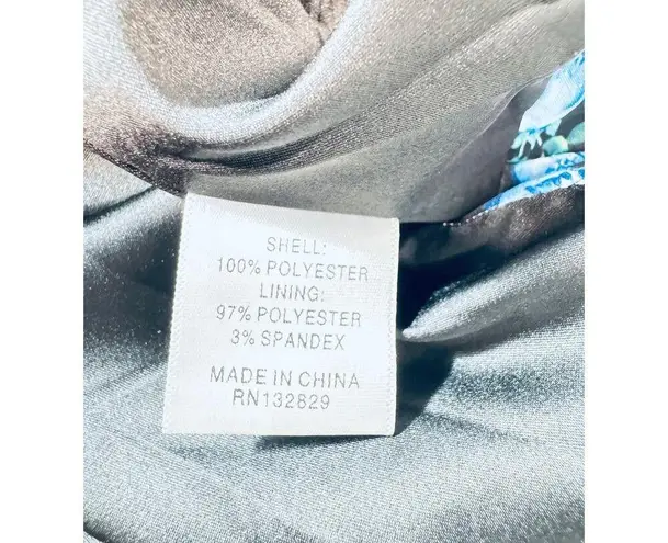 Majorelle Stellina Dress Floral Choker Neckline Backless Long Gown with Slit