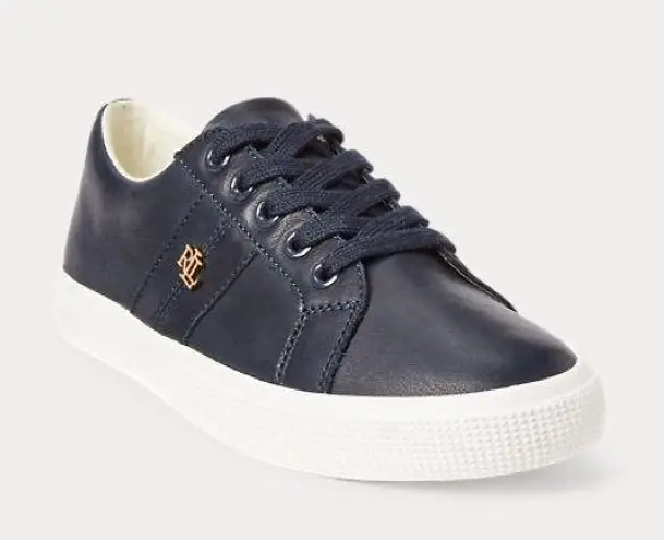 Lauren Ralph Lauren Janson II Nappa Leather Sneakers