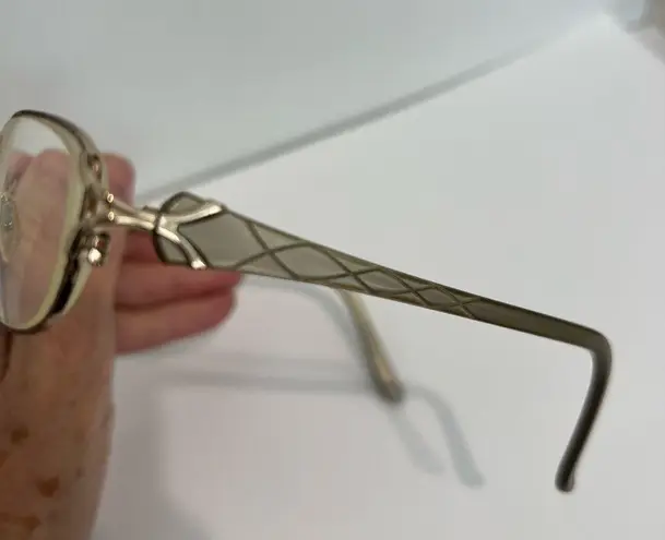 Sophia Loren Gold vintage Frame Glasses