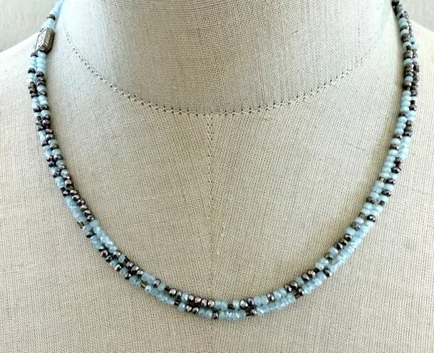 My Saint My Hero Long Beaded Necklace