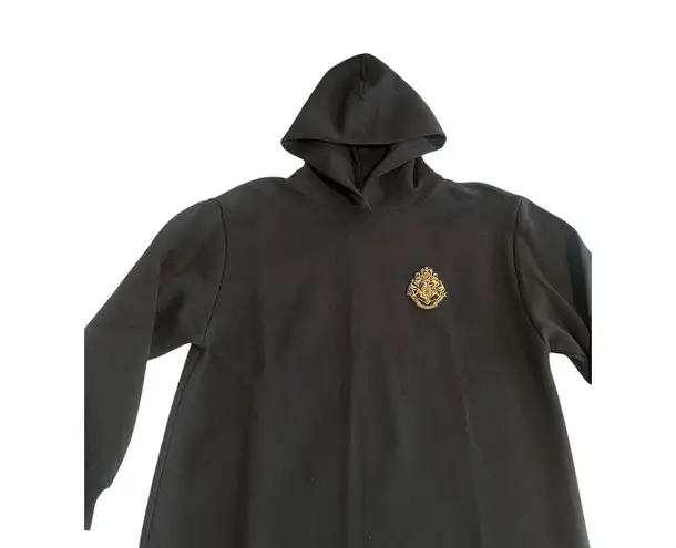 Harry Potter GU Cloak Womens Med Black Hogwarts Hooded Fleece Sold Out Online