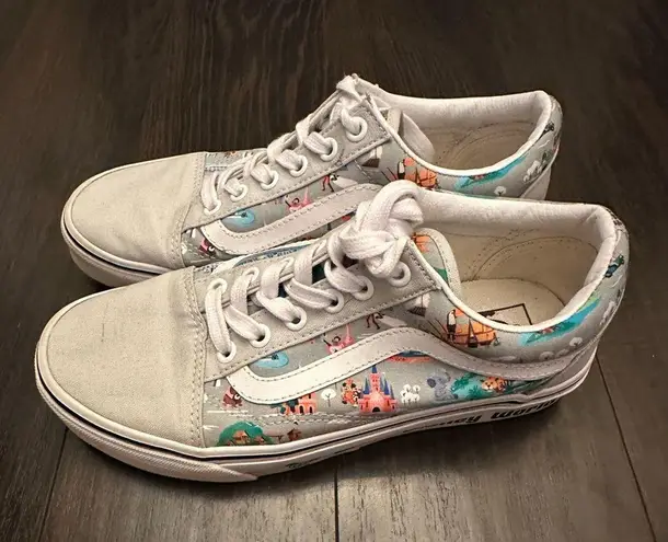 Vans  Old Skool Disney 50th Walt Disney World Map