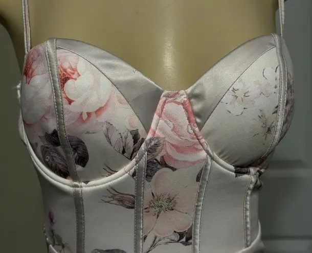 BANJUL Pink Floral Mini Dress Medium