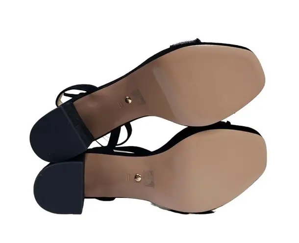 Pelle Moda Womens 8 Ames Leather Sandal in Black NEW