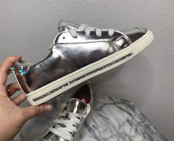 Wonder Nation Silver Glitter Fashion sneakers
