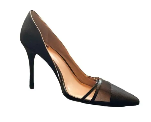 ZAC Zac Posen Valerian Half d’Orsay Heels Black Size 7.5