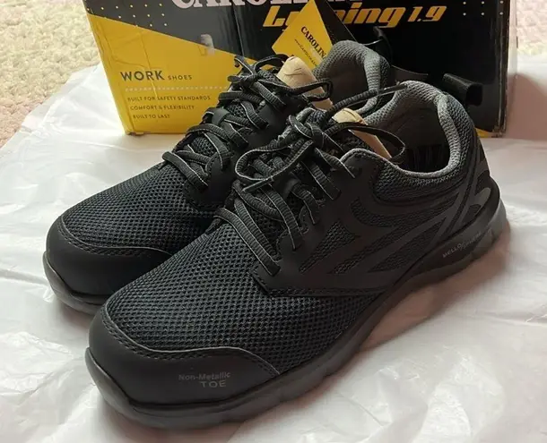 NIB Carolina Lytning 1.9 work shoes Black Size 8.5